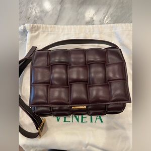 Authentic Bottega Veneta Cassette Bag in Grape